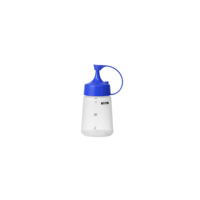 CHEF INOX SOFT SQUEEZE BOTTLE w/BLUE CAP 180ml (*06825*) = PACK OF 10 X EACHES