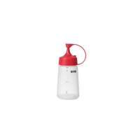 CHEF INOX SOFT SQUEEZE BOTTLE w/RED CAP 300ml (*06827*) = PACK OF 10 X EACHES
