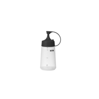 CHEF INOX SOFT SQUEEZE BOTTLE w/BLACK CAP 300ml (*06828*) = PACK OF 10 X EACHES