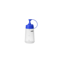 CHEF INOX SOFT SQUEEZE BOTTLE w/BLUE CAP 300ml (*06829*) = PACK OF 10 X EACHES