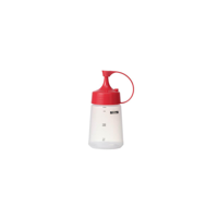 CHEF INOX SOFT SQUEEZE BOTTLE w/RED CAP 180ml (*06823*) = PACK OF 10 X EACHES