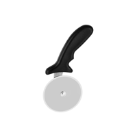 CHEF INOX PIZZA CUTTER 18/0 NON SLIP PLASTIC HDL 100mm (*06285*) - EACH = 1 / PACK = 12 X EACHES
