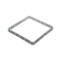 UNICA WASHRACK-EXTENDER OPEN 500x500x51mm (REO) (*09559*) =  1 X EACH