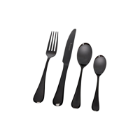 STANLEY ROGERS CHELSEA ONYX 24PC CUTLERY SET (*SR50624*) = PACK OF 4 X SETS