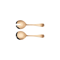 STANLEY ROGERS CHELSEA GOLD SALAD SERVERS 2PC SET (*SR50844*) = PACK OF 6 X SETS