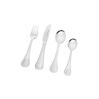 STANLEY ROGERS CHILDRENS CUTLERY AUSTRALIAN ANIMALS 4PC SET (*SR50622*) = PACK OF 8 X SETS