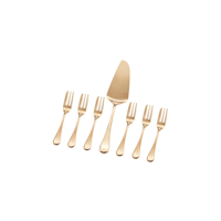 STANLEY ROGERS CHELSEA GOLD CAKE SERVER 7PC SET (*SR50846*) = PACK OF 6 X SETS