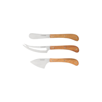 STANLEY ROGERS PISTOL GRIP ACACIA CHEESE 3pc SET (*SR50806*) = PACK OF 12 X SETS