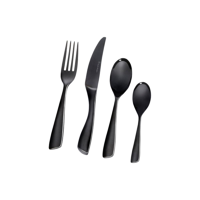 STANLEY ROGERS SOHO ONYX 24PC CUTLERY SET (*SR50623*) = PACK OF 4 X SETS