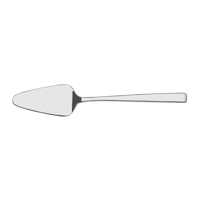 TABLEKRAFT AMALFI CAKE SERVER 18/10 290mm (*18174*) = PACK OF 12 X EACHES