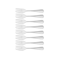 TABLEKRAFT BOGART CAKE FORK SET 8pc 18/10 145mm (*18500-103*) =  1 X SET