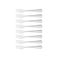 TABLEKRAFT BOGART OYSTER FORK SET 8pc 18/10 135mm (*18500-20*) =  1 X SET