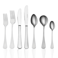 TABLEKRAFT ELITE CUTLERY SET 56pc 18/10 COMPLETE BOXED (*74700-56C*) =  1 X SET