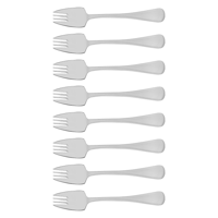 TABLEKRAFT ELITE BUFFET FORK SET 8pc 18/10 170mm (*74700-117*) =  1 X SET