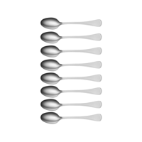 TABLEKRAFT ELITE TEASPOON SET 8pc 18/10 142mm (*74700-102*) =  1 X SET