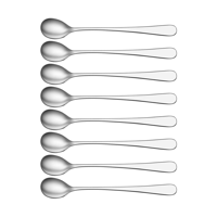 TABLEKRAFT FLORENCE SODA SPOON SET 8pc 18/10 197mm (*12200-105*) =  1 X SET