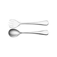 TABLEKRAFT GABLE SALAD SERVER SET 2pc 18/10 265mm (*18800-10*) =  1 X SET
