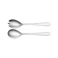 TABLEKRAFT LUXOR SALAD SERVER SET 2pc 18/0 230mm (*17600-10*) =  1 X SET