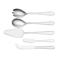 TABLEKRAFT LUXOR HOSTESS SET 5pc 18/0 (*17600-17*) =  1 X SET
