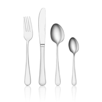 TABLEKRAFT MELROSE CUTLERY SET 32pc 18/0 (*17300-32*) =  1 X SET