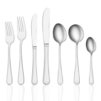 TABLEKRAFT MELROSE CUTLERY SET 56pc 18/0 (*17300-56*) =  1 X SET