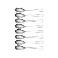TABLEKRAFT PANAMA TEASPOON SET 8pc 18/10 143mm (*71700-102*) =  1 X SET