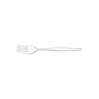 TABLEKRAFT PRINCESS DESSERT FORK 18/0 188mm (*01252*) =  1 X DOZEN