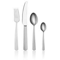TABLEKRAFT SIENNA CUTLERY SET 32pc 18/10 (*16200-32*) =  1 X SET