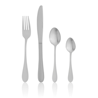 TABLEKRAFT SOHO MATT CUTLERY SET 16pc 18/10 (*13300-16*) =  1 X SET
