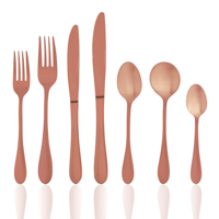 TABLEKRAFT SOHO ROSE CUTLERY SET 56pc 18/10 (*13100-56*) =  1 X SET