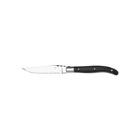 TABLEKRAFT PARIS STEAK KNIFE POINTED TIP S/S w/BLK P/WOODHDL (*20643*) = PACK OF 12 X EACHES