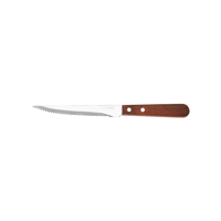 TABLEKRAFT STEAK KNIFE PAKKAWOOD HANDLE S/S 273mm (*20651*) = PACK OF 12 X EACHES