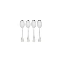 WILTSHIRE BAGUETTE DESSERT SPOON 4PC SET (*WLT50572*) = PACK OF 4 X SETS
