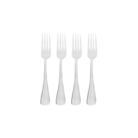 WILTSHIRE BAGUETTE TABLE FORK 4PC SET (*WLT50570*) = PACK OF 4 X SETS