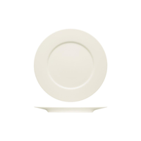 BAUSCHER PURITY FLAT PLATE w/RIM 290mm (*BHS6690029*) = PACK OF 6 X EACHES