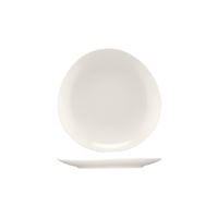 BAUSCHER PURITY ASYMMETRIC COUPE PLATE 270mm (*BHS6691827*) = PACK OF 6 X EACHES