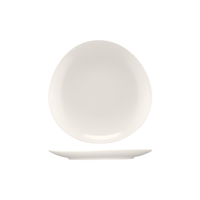 BAUSCHER PURITY ASYMMETRIC COUPE PLATE 290mm (*BHS6691829*) = PACK OF 6 X EACHES