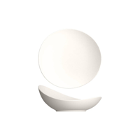 BAUSCHER PURITY ASYMMETRIC DISH 250x236x100mm 900ml (*BHS6693375*) = PACK OF 6 X EACHES
