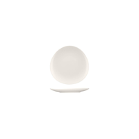 BAUSCHER PURITY ASYMMETRIC COUPE PLATE 160mm (*BHS6691816*) = PACK OF 12 X EACHES