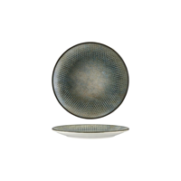 BONNA LENTA ASH ROUND COUPE PLATE 210x20mm (LNTASGRM21DZ) (*120075*) = PACK OF 12 X EACHES