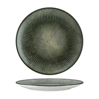 BONNA LENTA OLIVE ROUND COUPE PLATE 270mm (LNTOLGRM27DZ) (*120057*) = PACK OF 12 X EACHES