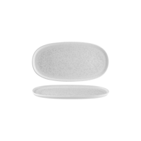 BONNA LUNAR WHITE HYGGE OVAL PLATTER 300x160x17mm LUNHYG30OV (*130222*) = PACK OF 6 X EACHES
