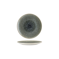 BONNA THAR BLACK ROUND COUPE PLATE 210x20mm (THRBLGRM21DZ) (*120095*) = PACK OF 12 X EACHES