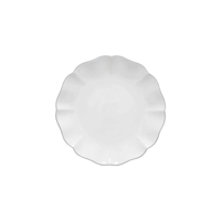 COSTA NOVA ROSA PLATE 224x25mm WHITE (DAP221-WHI) (*301751*) = PACK OF 6 X EACHES