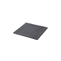 REVOL BASALT SQUARE PLATE 250mm SUITS UNDERLINER 93721 (*93720*) = PACK OF 6 X EACHES