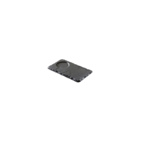 REVOL BASALT TRAY w/WELL 140x80mm SLATE (*93700*) = PACK OF 6 X EACHES