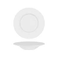 ROYAL BONE ASCOTPASTA/SOUP PLATE-300mm RIM SHAPE(B1065) (*95009*) = PACK OF 6 X EACHES
