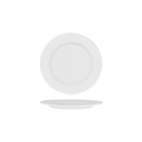 ROYAL BONE ASCOT ROUND PLATE-240mm RIM SHAPE (B1002) (*95004*) =  1 X EACH