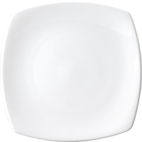 SQUARE PLATE FLAT-240mm CHELSEA (4102) (*94404*) = PACK OF 12 X EACHES