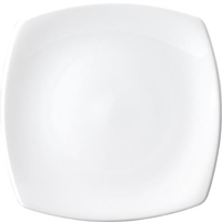 SQUARE PLATE FLAT-270mm CHELSEA (4101) (*94405*) = PACK OF 12 X EACHES